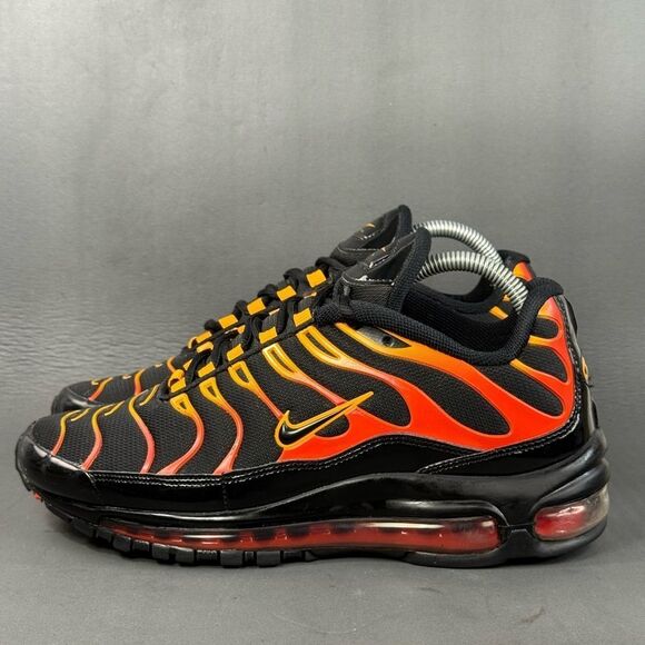 Nike Air Max 97 Plus Shock Orange Mens sneaker shoes size 7 - Picture 1 of 7